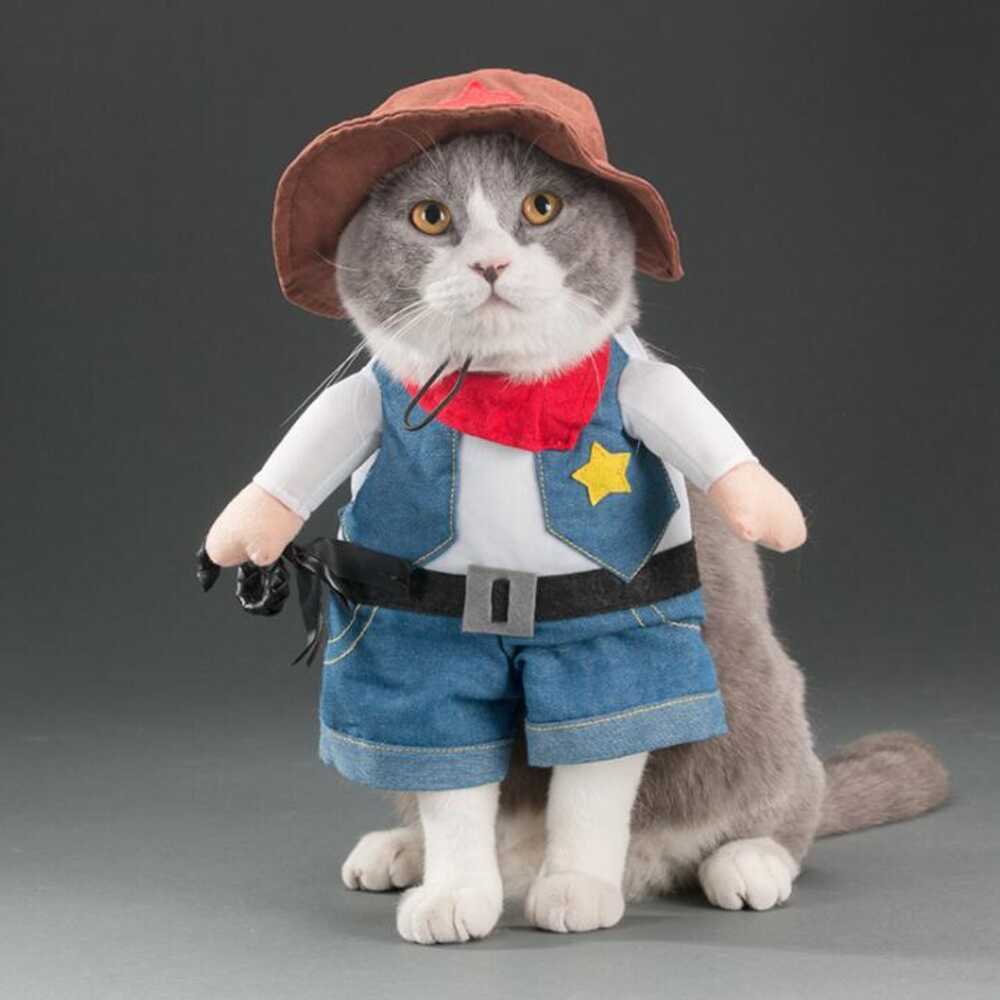 Wiggles Halloween Pet Cloth Cowboy S