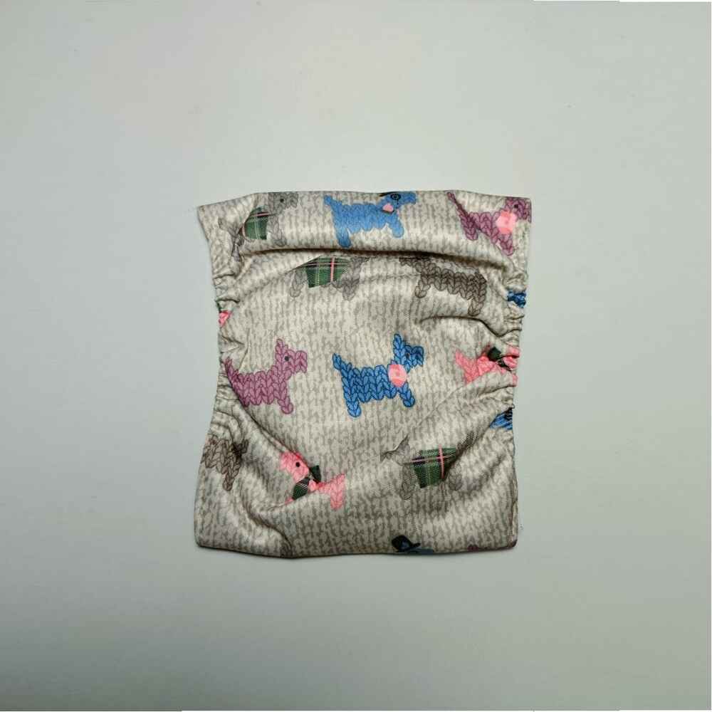 Wiggles Male Diapers Dog Grey L