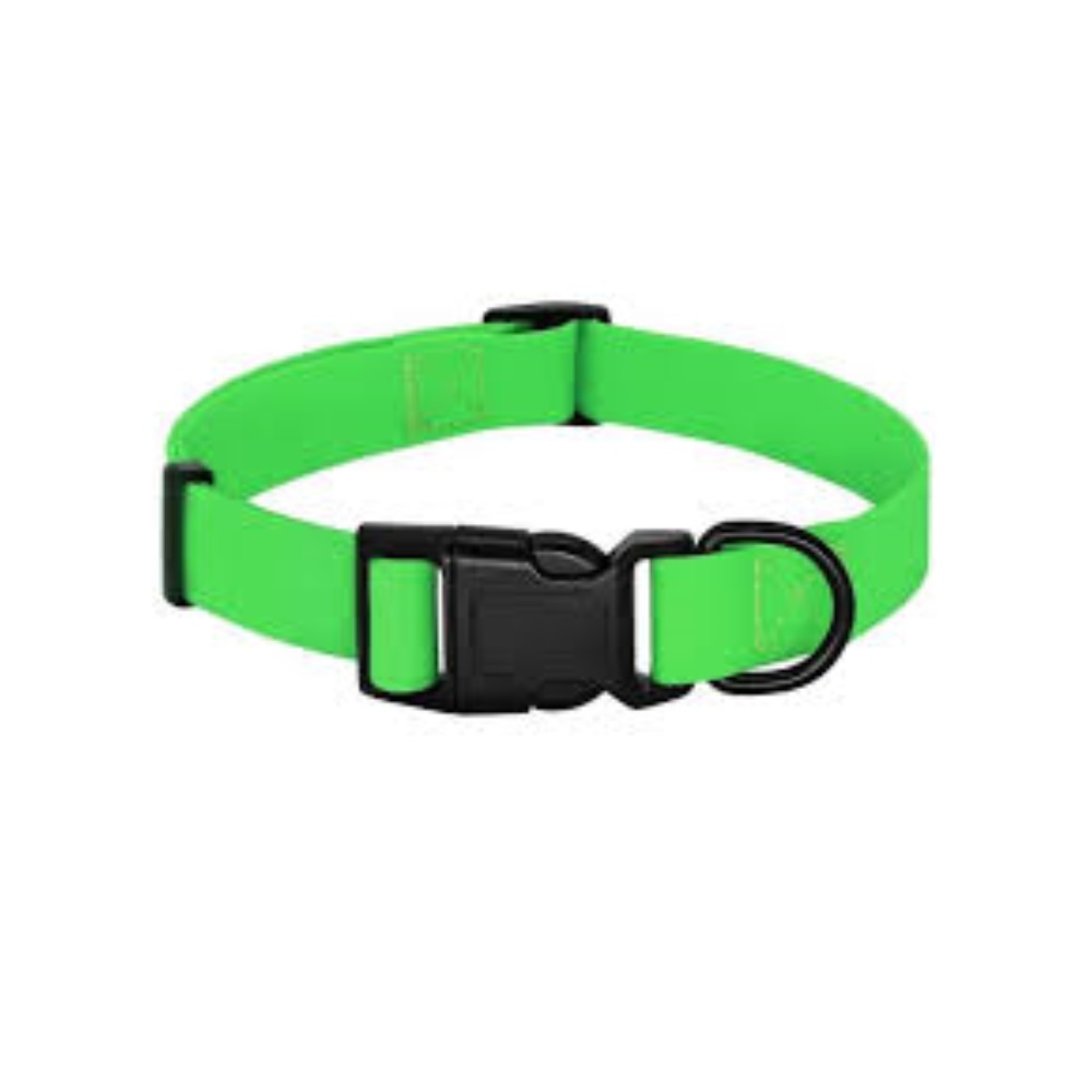 Wiggles PCV Waterproof Collar Green - Large
