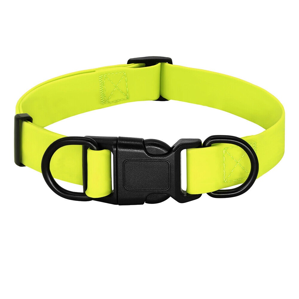 Wiggles PCV Waterproof Collar Yellow - Large