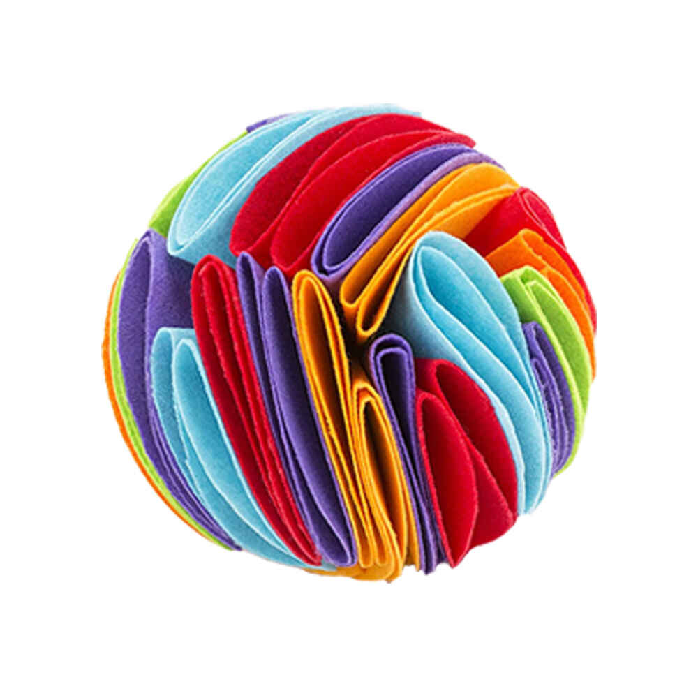 Wiggles Snuffle Ball Dog Toy 1#(Red) L