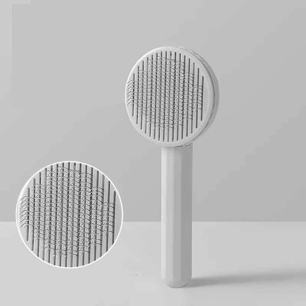 Wiggles Pet Grooming Brush Grey