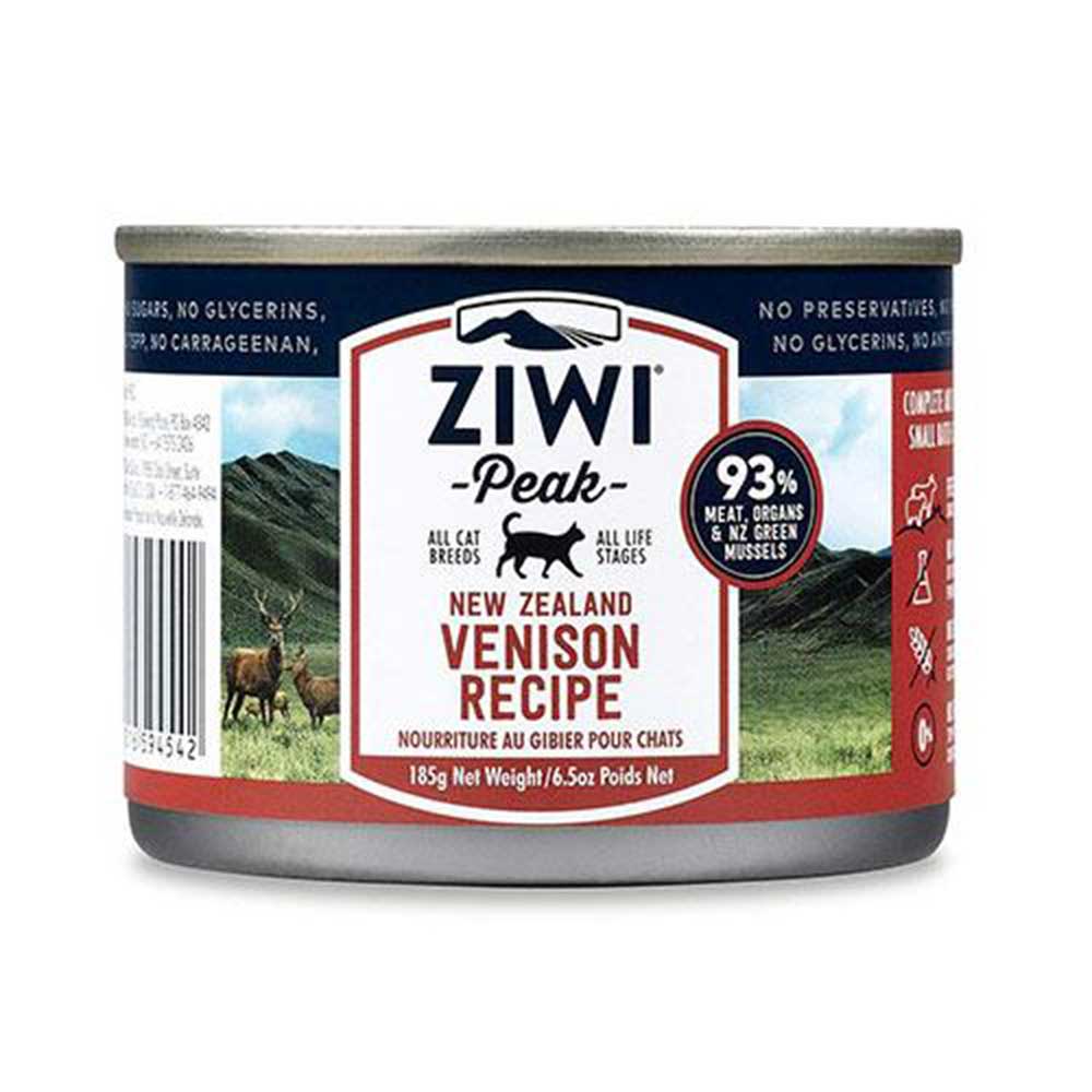 ZiwiPeak Venison Recipe Moist Cat Food 0.41 lbs (185 g)