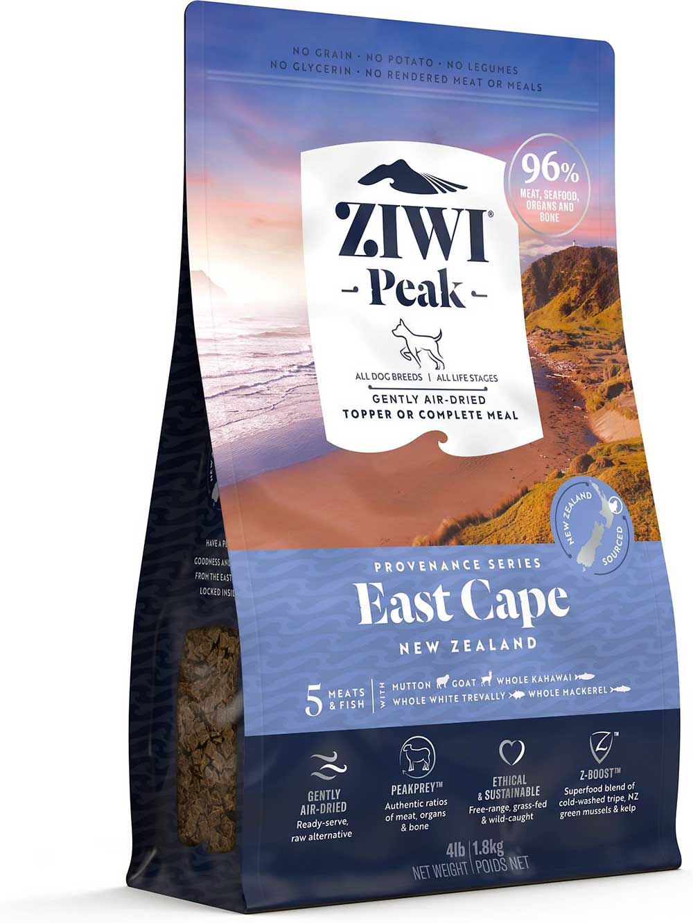 ZiwiPeak Provenance East Dog Food 1.8 kg