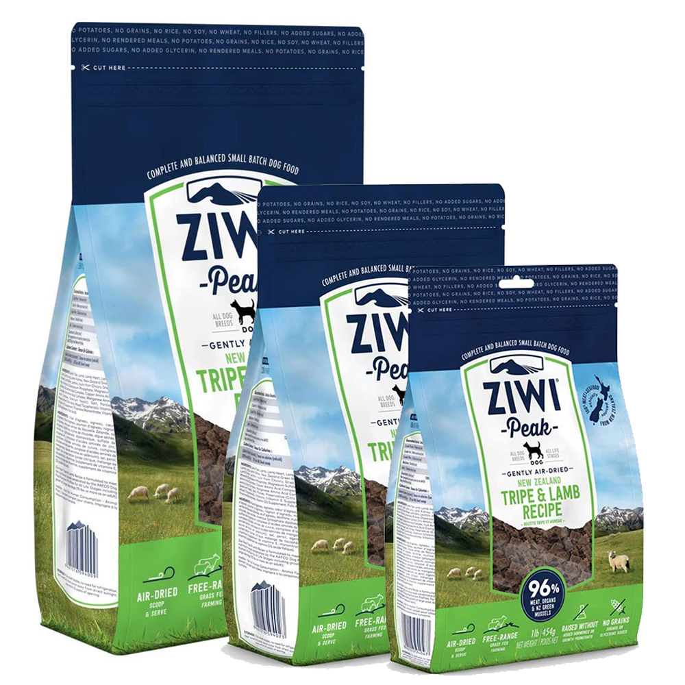 ZiwiPeak Tripe-Lamb Dry Dog Food